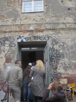 Indgang til Blindemuseet