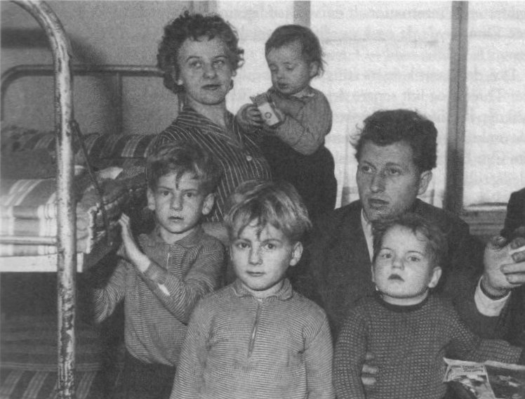 Harry Deterling og hans familie, december 1961