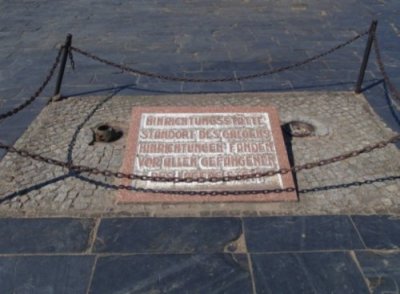 Mindesmærke på galgepladsen