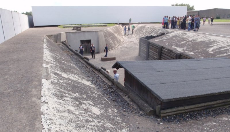 Henrettelsesgraven i Sachsenhausen
