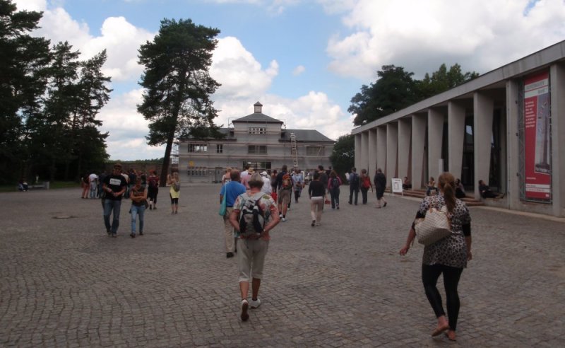 Hovedindgangen til Sachsenhausen