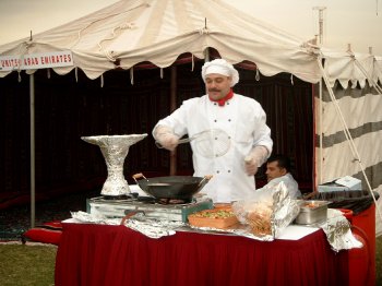 Emiraternes stand på International Food Festival