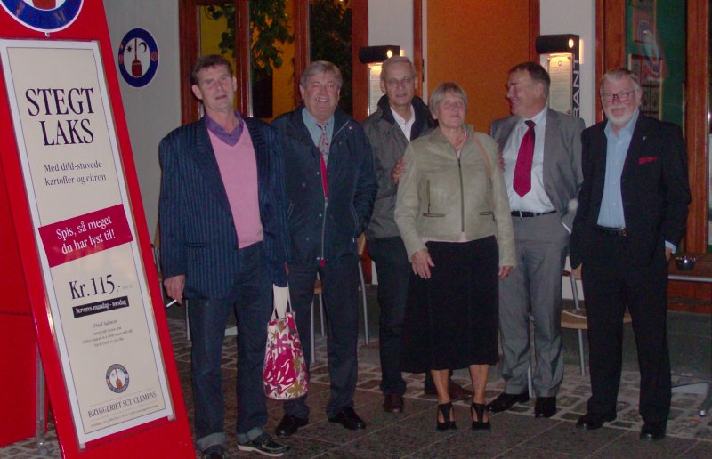 Den hårde kerne: Aksel, Lars, Claus, Birthe, Peter og Louis