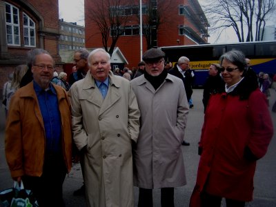 Søren, Jørgen, Louis og Marianne