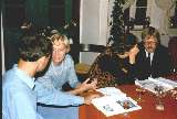 Klaus, Vibeke og Hanne,Louis - klik for st�rre billede