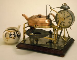 Automatisk temaskine fra 1902 på Science Museum, Kensington, London