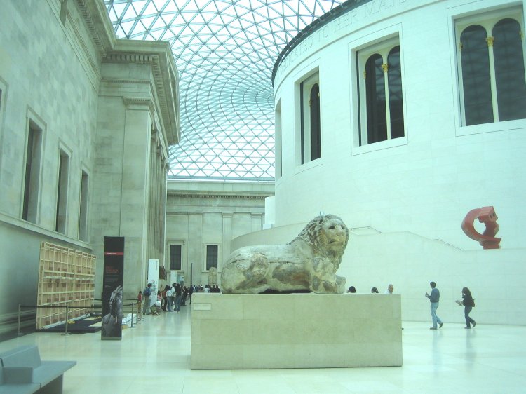 Den overdækkede gård i British Museum