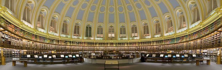 British Museums berømte læsesal