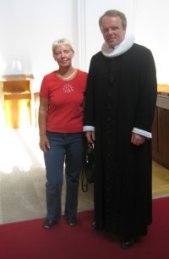 S�mandspr�st Henrik Olsen og Birgit