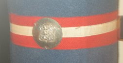 Dansk frihedskæmperarmbind fra anden verdenskrig, udstillet på Imperial War Museum