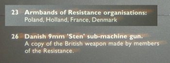 Genstande fra Danmark på Imperial War Museum