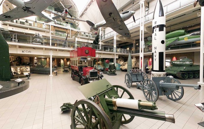 Indgangshallen i Imperial War Museum