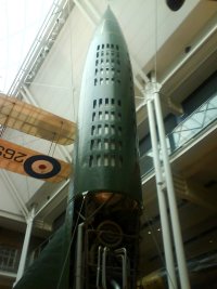 V2, udstillet på Imperial War Museum, London