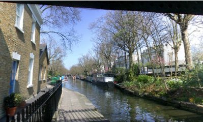 Regents Canal ved Little Venice, London