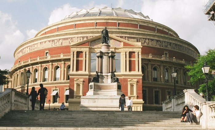 Bagsiden af Royal Albert Hall, Kensington, London