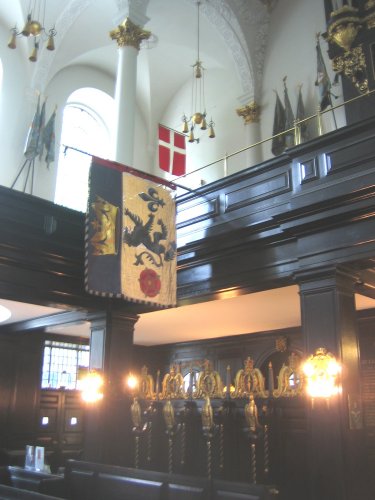 St Clement Danes i London
