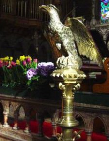 Pulten i i St Margaret's Church i Westminster, London