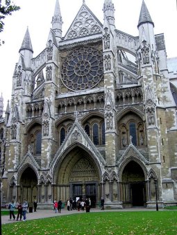 Westminster Abbey set fra nord.
