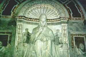 Pius VII's gravmonum�le af Bertel Thorvaldsen