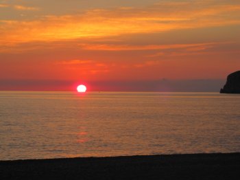 Solnedgang ved La Herradura