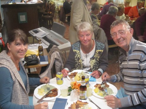 Amanda, Birgit og Ian