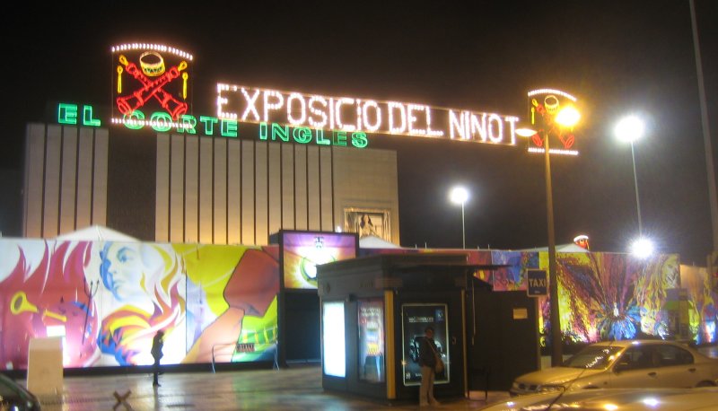 Ninot-udstilling ved Centro Nuevo, Valencia