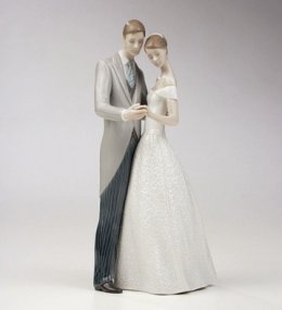 Figur fra LLadro porcelænsfabrikken i Valencia
