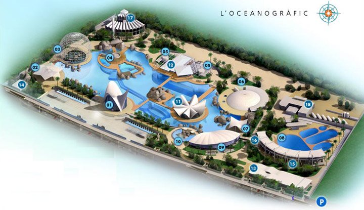 L'Oceanogràfic i Valencia