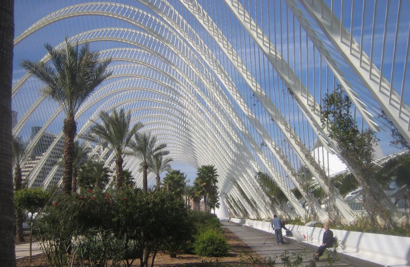 L'Umbracle i Valencia